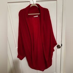 Cocoon red sweater